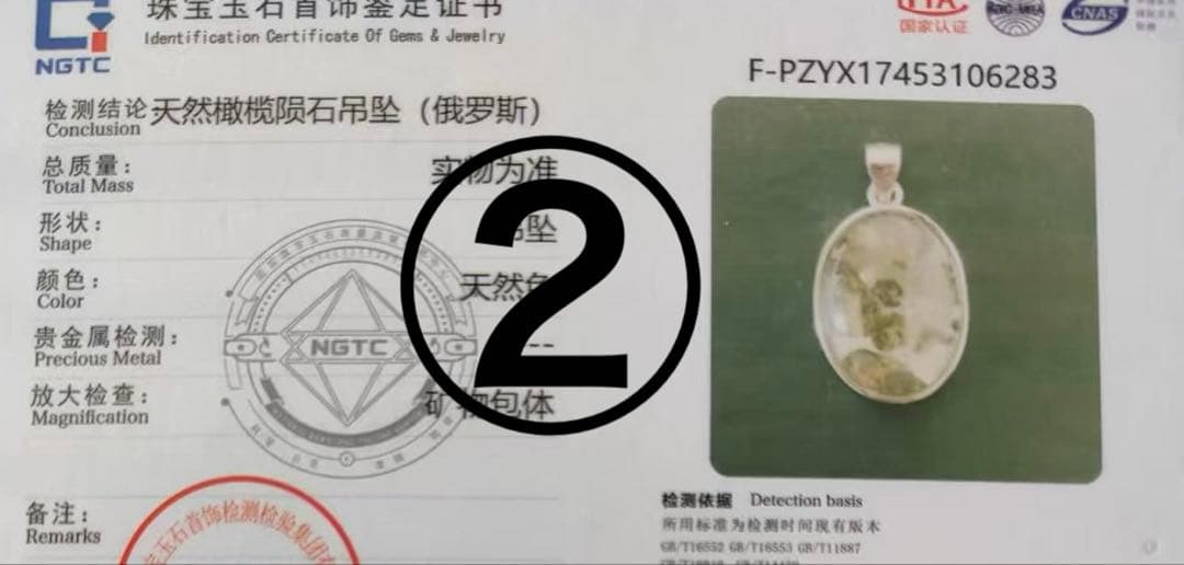 【希少】本物　セイムチャン隕石　ペンダントトップ　S925 証明書付
